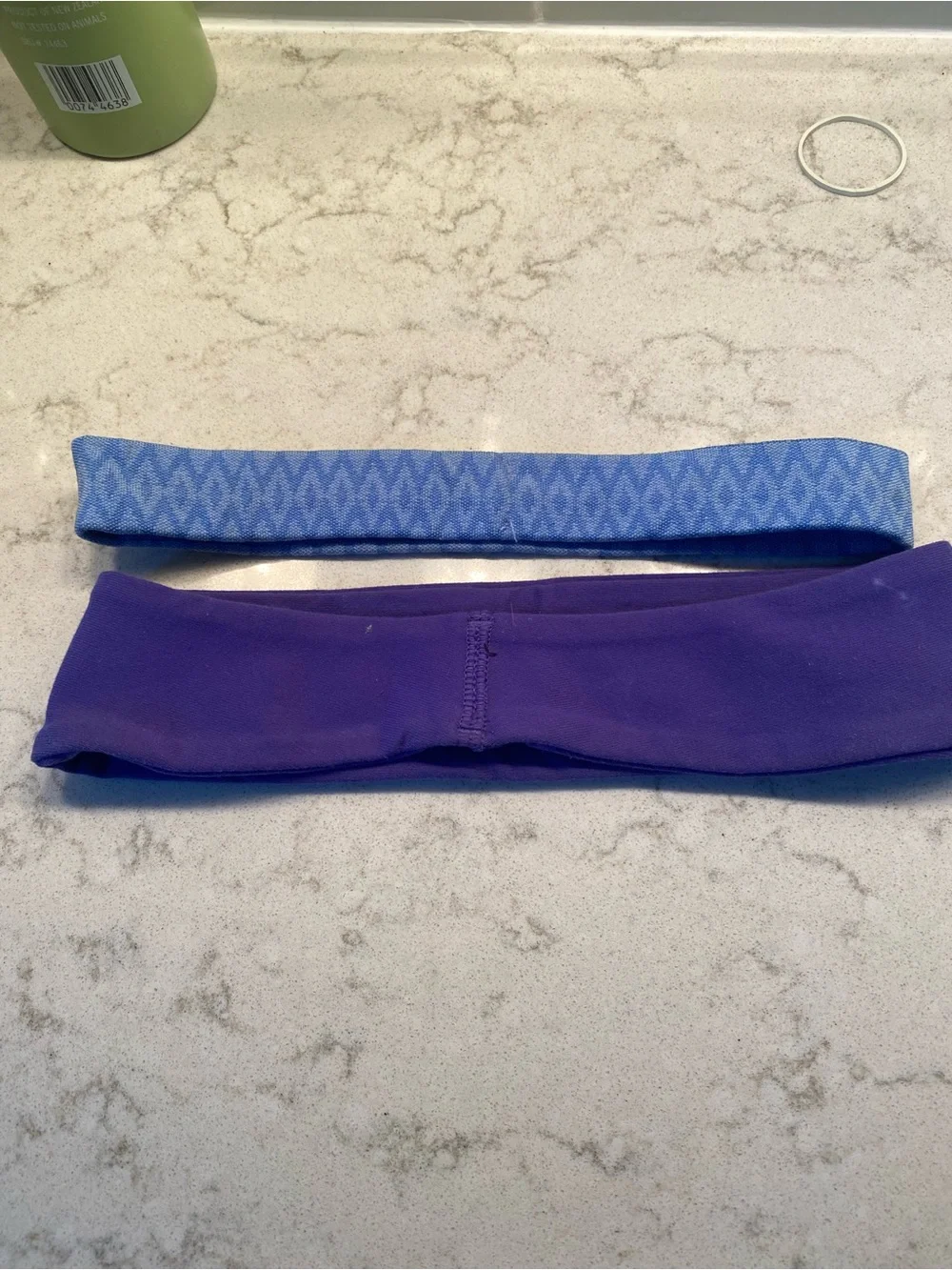 lululemon athletica Purple and Blue Patterned Headbands